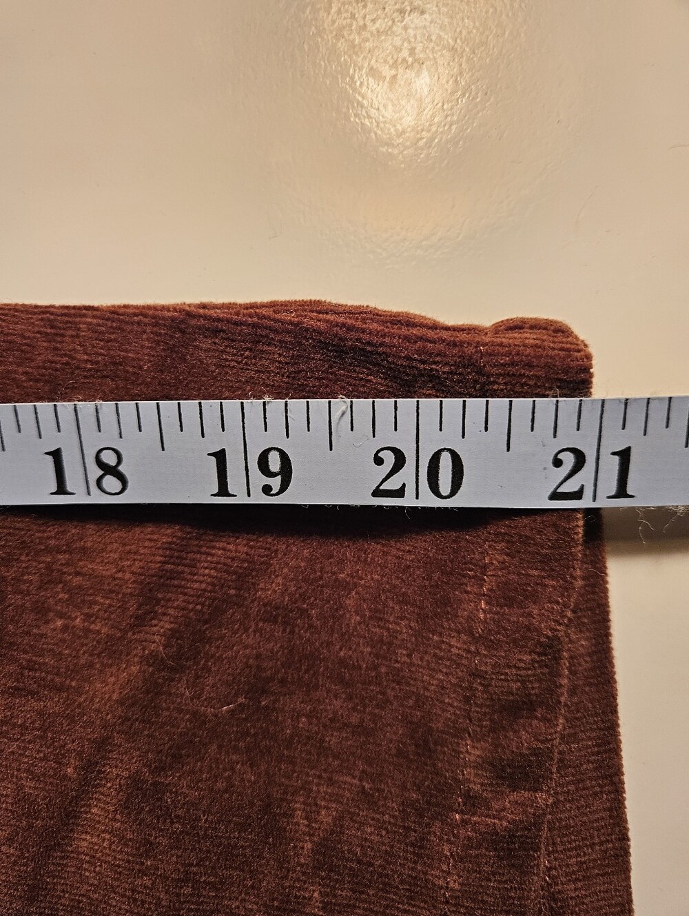 Cotton Torrid Corduroy Button Front Mini Skirt Cognac Brown Cottagecore Size 3X - Picture 7 of 8